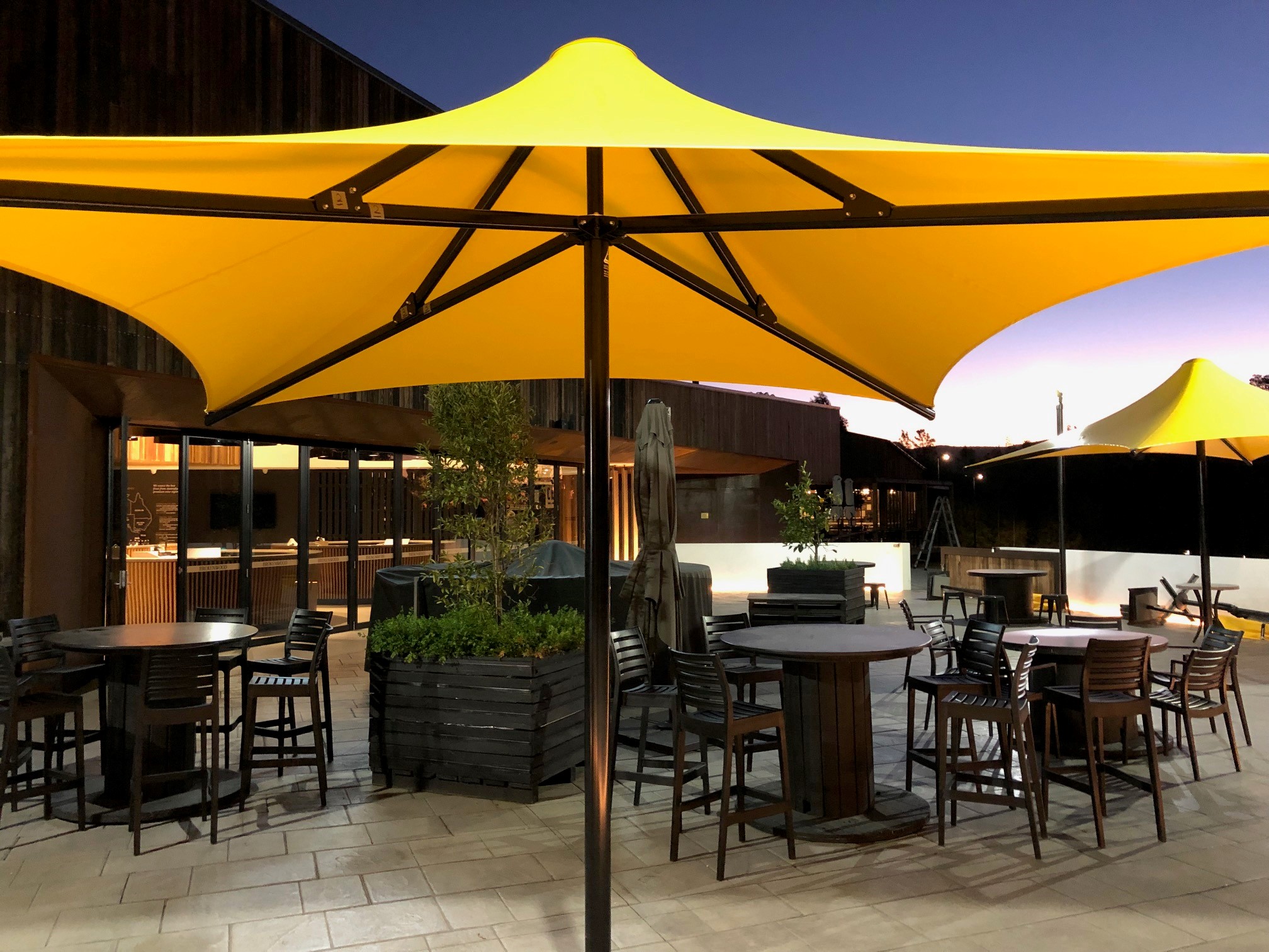 Typhoon Heavy Duty Commercial Umbrella 14 Brokenwood winery umbrellas 1 Typhoon ECSD8