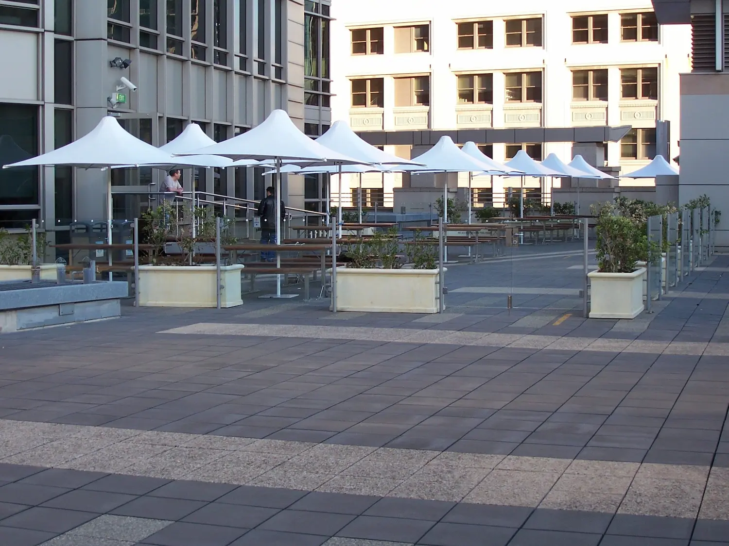 Alfresco Cafe Commercial Umbrella 3 Alfresco Cafe Commercial Umbrella