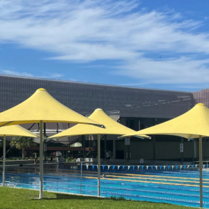Sunset Heavy Duty Retractable Umbrella