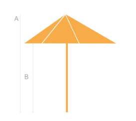 Typhoon Heavy Duty Commercial Umbrella 15